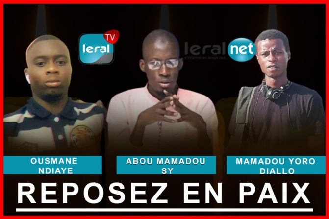 Accident: La presse rend hommage à Leral, Dame Dieng accompagne les familles des victimes