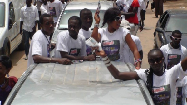 ( Exclusive Photo) El Malick Seck en démonstration de force à Thiès