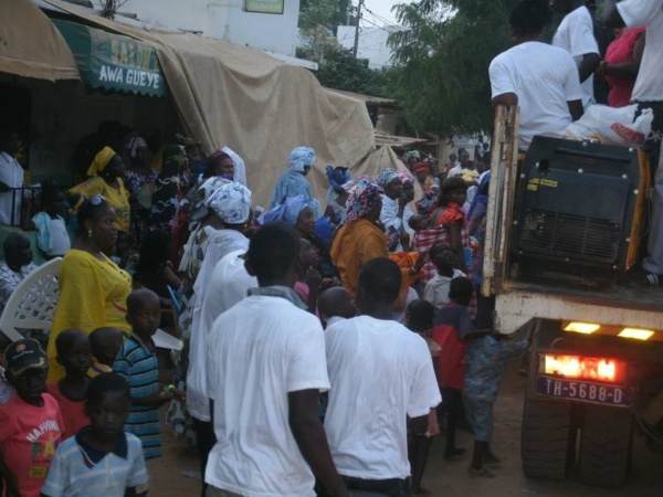 ( Exclusive Photo) El Malick Seck en démonstration de force à Thiès