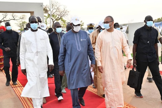 Hôpital Amath Dansokho: Le Président Macky Sall inaugure dans la sobrieté