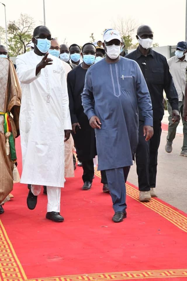 Hôpital Amath Dansokho: Le Président Macky Sall inaugure dans la sobrieté