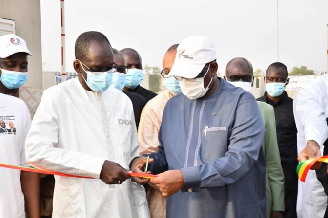 Hôpital Amath Dansokho: Le Président Macky Sall inaugure dans la sobrieté