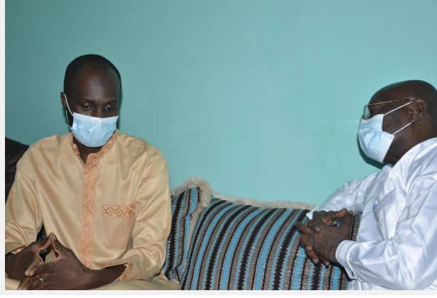 Photos: Présentation de condoléances d'Abdoulaye Diop, Ministre de la Culture à Leral