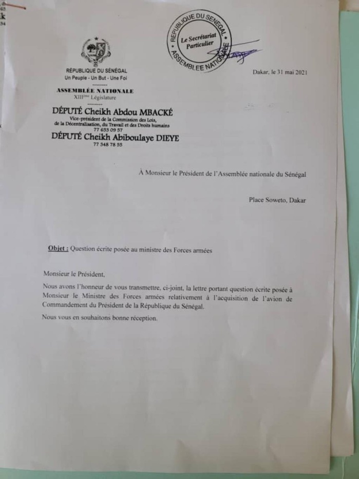 Avion présidentiel: Le Président Macky Sall accablé