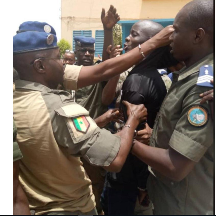 Voici quelques images de l'arrestation de Boy Djinné (Photos)
