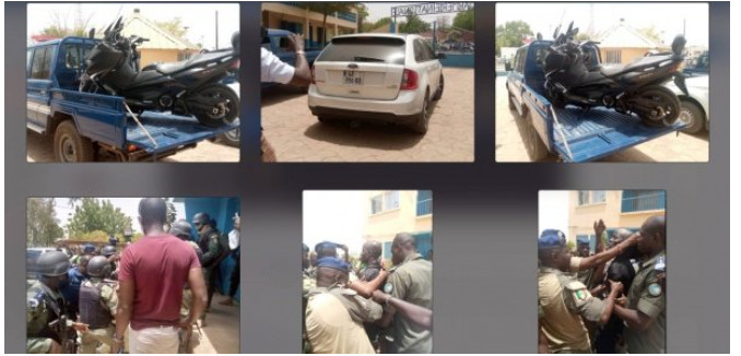 Voici quelques images de l'arrestation de Boy Djinné (Photos) Voici quelques images de l'arrestation de Boy Djinné (Photos)