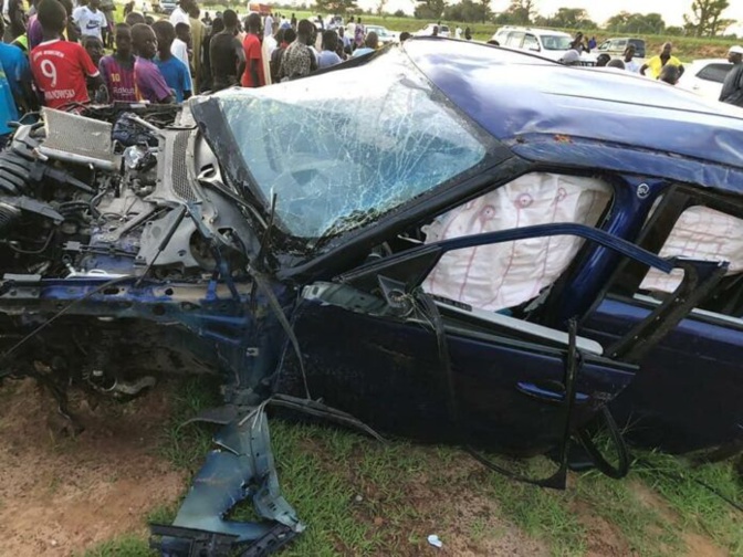 Accident mortel à Ziguinchor / Un véhicule se renverse: Bilan 1 mort et des blessés graves
