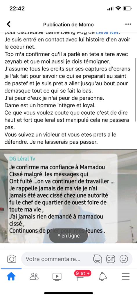 Sadikh Top de Pastef fait marrer Zeynab Sangaré et Cissé de Leral