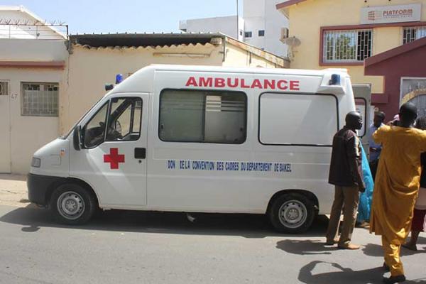 Tivaouane Diacksao dotée d’une ambulance
