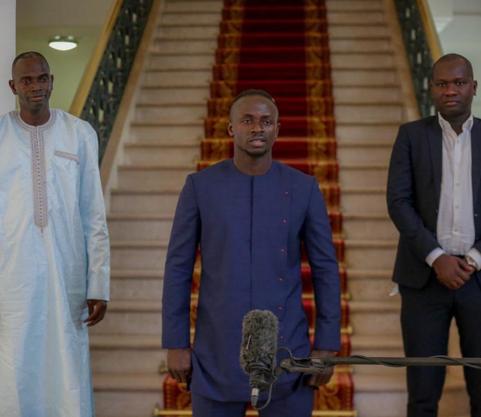 Photos: Audience avec le Président Macky Sall, Sadio Mané très honoré