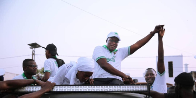 Diourbel: Le Directeur de l'Emploi, Pape Modou Fall, investit le Ministre Dame Diop