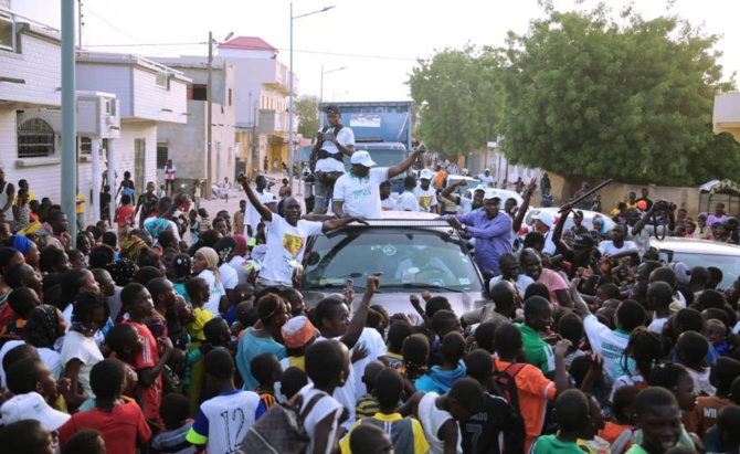 Diourbel: Le Directeur de l'Emploi, Pape Modou Fall, investit le Ministre Dame Diop