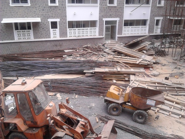 [Photos] Bloc des Madeleines: Le Directeur général des Douanes visite le chantier des nouveaux locaux
