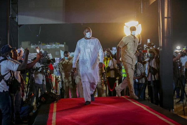 Infrastructures : Macky SALL a procédé, hier,  à l’inauguration du tronçon Taredji-Podor