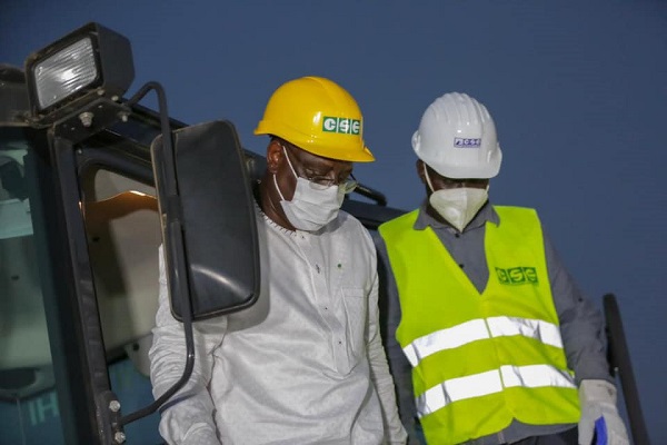 Infrastructures : Macky SALL a procédé, hier,  à l’inauguration du tronçon Taredji-Podor