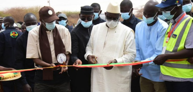 Inauguration de la route Carrefour Rn2-Médina Ndiathbé-Cas Cas-Saldé-Pété: Macky Sall désenclave l’île à Morphil