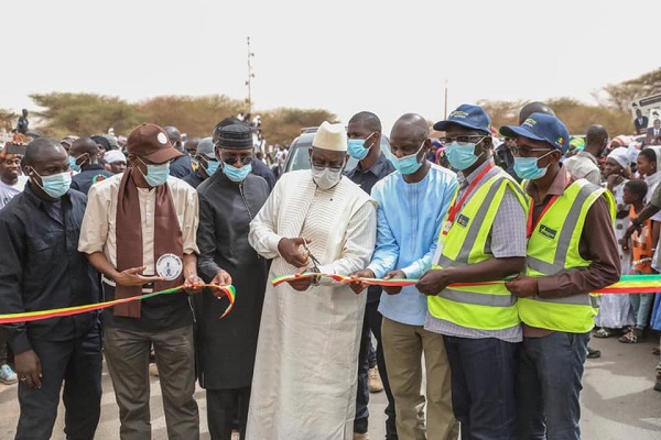 Réhabilitation de la RN2 Ndioum-Ourossogui - Bakel: Le Président Macky Sall a procédé au lancement des travaux