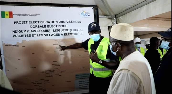 Lancement de la dorsale électrique Ndioum-Linguère: Une infrastructure structurante pour booster l'auto-emploi (Images)