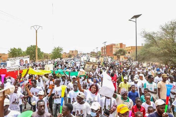 Ndioum: Le chef de l’Etat a lancé hier les travaux de la dorsale électrique Ndioum – Linguère