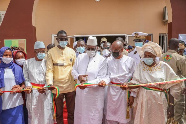 Aéro Lao: Le Président Macky Sall a inauguré le Centre départemental de Formation Technique et Professionnelle Aéro Lao: Le Président Macky Sall a inauguré le Centre départemental de Formation Technique et Professionnelle