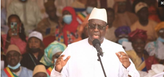 Macky Sall à Boké Dialloubé: « Nous ne sommes pas en campagne électorale puisque majoritaires à Podor »