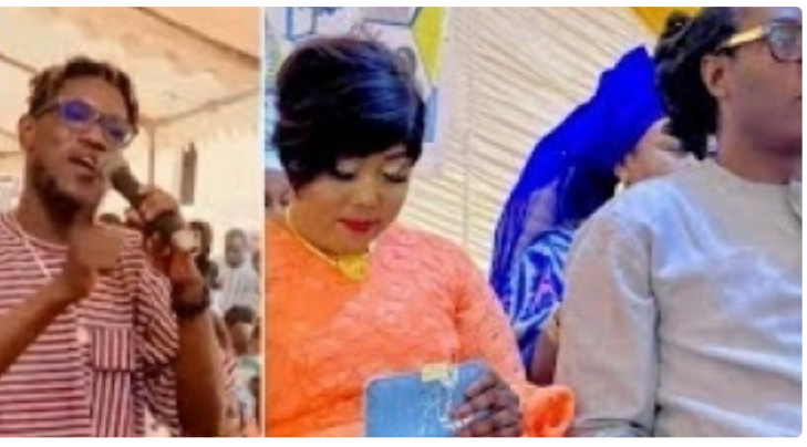Emouvant: Talla Diazaka chante sa maman et la fait pleurer devant son papa, Mame Goor Diazaka