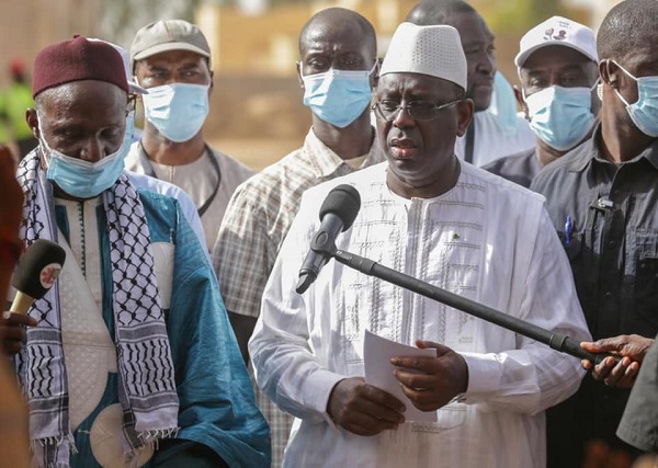 Visite du Président Macky Sall au Centre de recherche de Ganguel Souley: Les travaux en bonne voie…