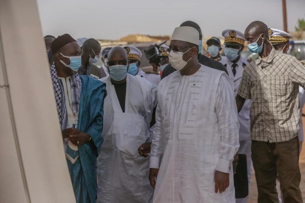 Visite du Président Macky Sall au Centre de recherche de Ganguel Souley: Les travaux en bonne voie…