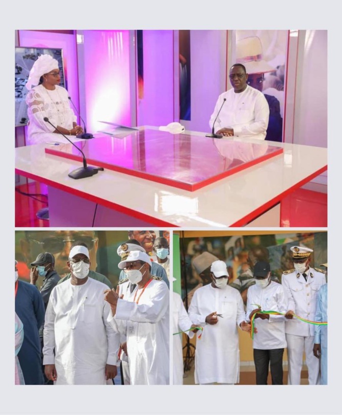 Matam: Macky Sall lance officiellement les activités de la nouvelle chaîne RTS 5