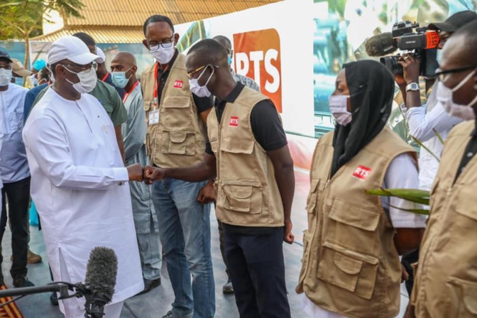 Matam: Macky Sall lance officiellement les activités de la nouvelle chaîne RTS 5