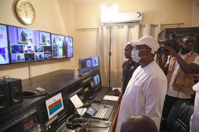 Matam: Macky Sall lance officiellement les activités de la nouvelle chaîne RTS 5