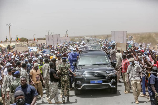 Etapes d’Ogo et de Danthiadi: Macky Sall accueilli par une foule enthousiaste