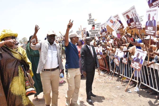 Inauguration du Datacenter de Diamniadio: Le maire de Sangalkam, Oumar Guèye, a gagné le pari de la mobilisation