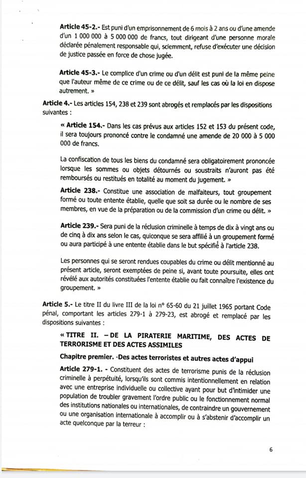 Alerte de Barthélémy Dias sur les deux projets de loi à voter demain, en procédure d’urgence Alerte de Barthélémy Dias sur les deux projets de loi à voter demain, en procédure d’urgence