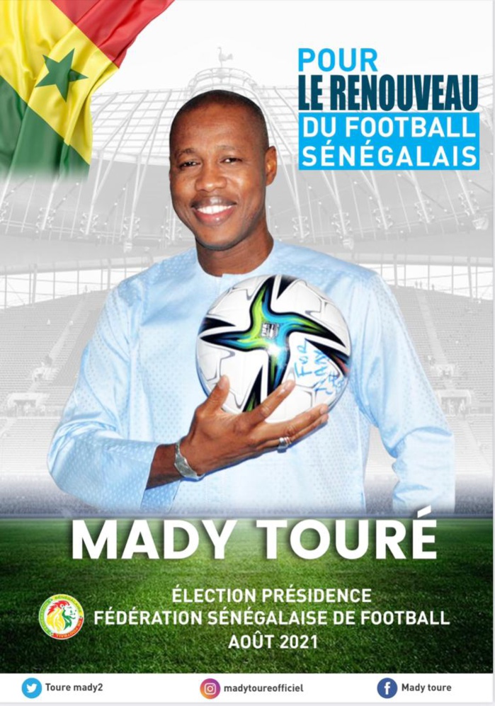 Candidat à la FSF: Mady Touré veut faire du Sénégal, un Hub infrastructurel et compétitif