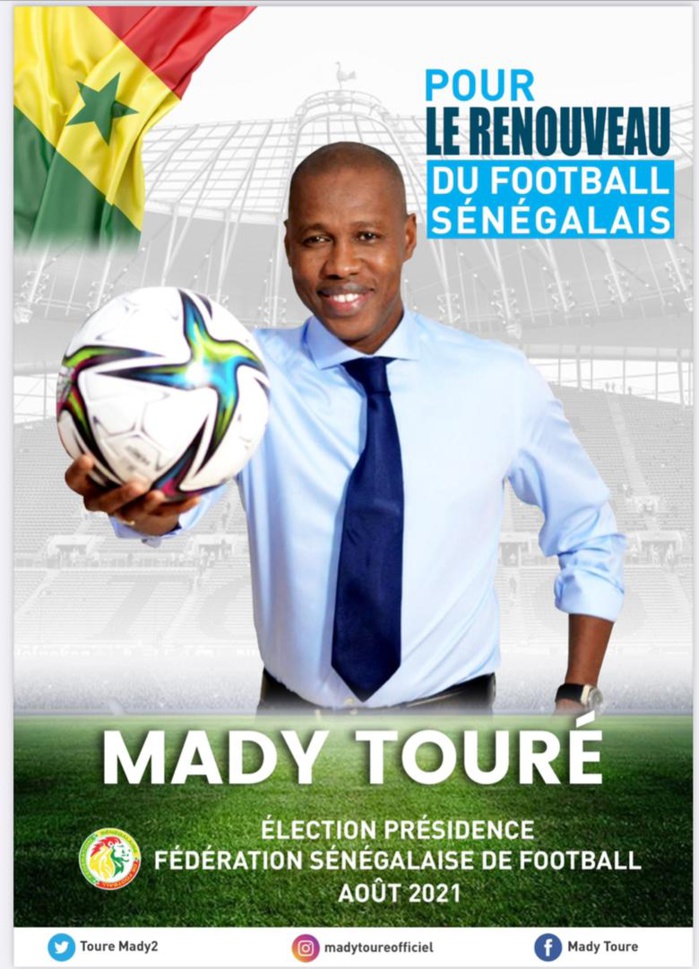 Candidat à la FSF: Mady Touré veut faire du Sénégal un Hub  infrastructurel et compétitif