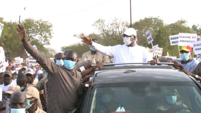 Accueil de Macky Sall à Thiès: Diagne Sy Mbengue fait le.plein et se singularise dans la mobilisation
