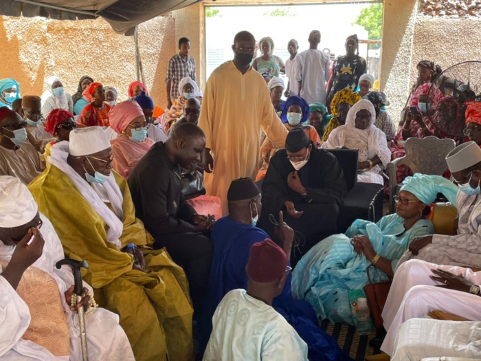 Bambey / Condoléances: Déthié Fall, chez Aïda Mbodji, compatit à sa douleur