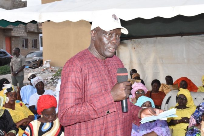 Cité Nouvel Horizon: Les populations satisfaites déjà des actes posés par Oumar GUEYE