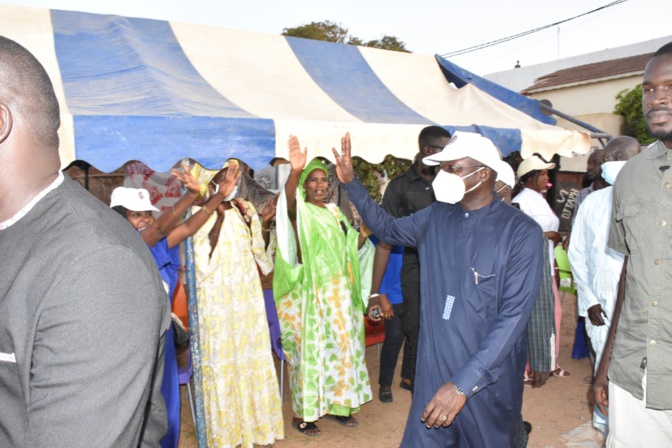 Cité Nouvel Horizon: Les populations satisfaites déjà des actes posés par Oumar GUEYE