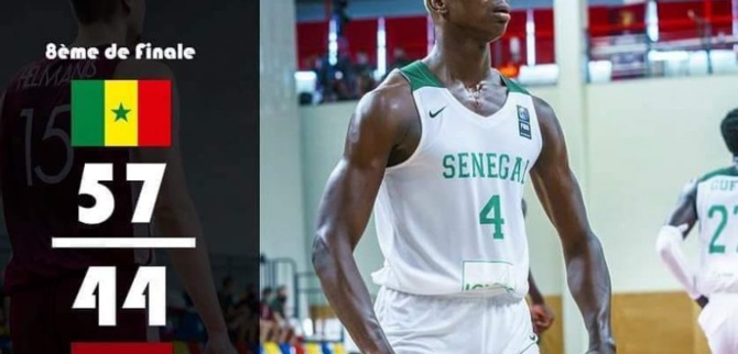 Mondial U19 de Basket: Qualification historique du Sénégal en 1/4 de finale