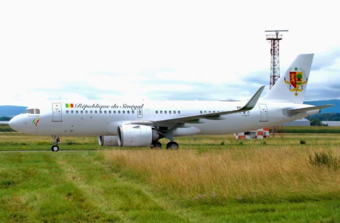Actualité : Le nouvel avion présidentiel de l’Etat du Sénégal baptisé « Langue de Barbarie »