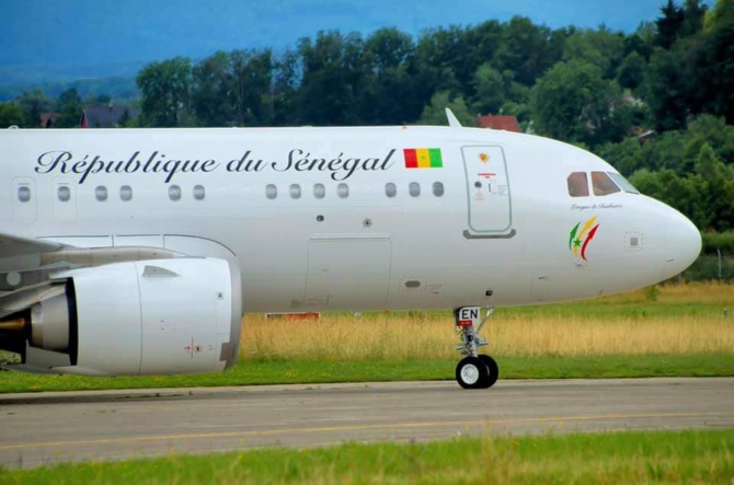 Actualité : Le nouvel avion présidentiel de l’Etat du Sénégal baptisé « Langue de Barbarie »