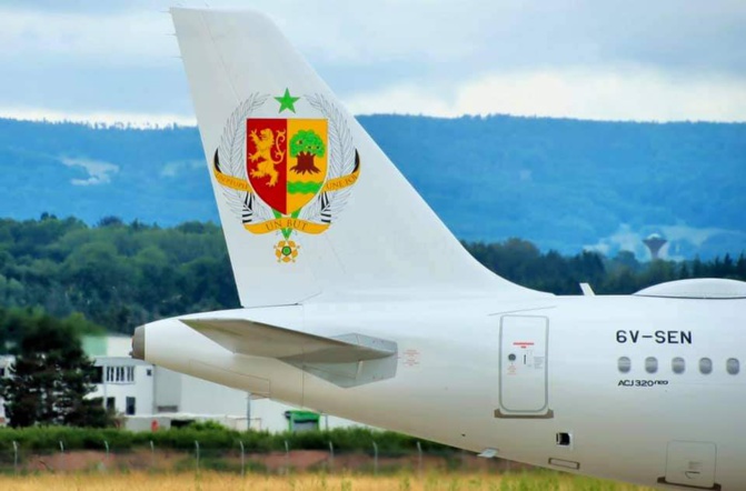 Actualité : Le nouvel avion présidentiel de l’Etat du Sénégal baptisé « Langue de Barbarie »