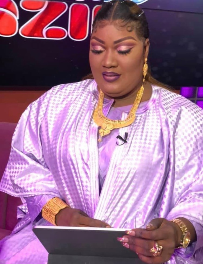 L'animatrice Bijou Ngoné dans une tenue en basin chic et très classe (Photos)