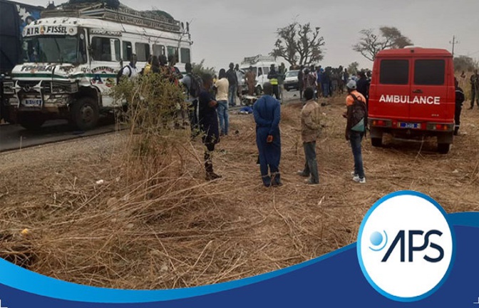 Mbour : deux personnes tuées dans un accident de la circulation à Louly Ngogom