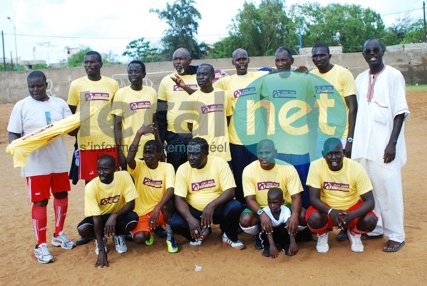 [Photos] Match de foot entre comédiens: Tony corrige Tann Bombé