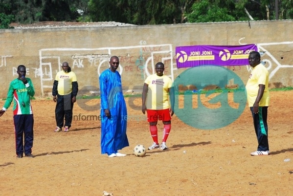[Photos] Match de foot entre comédiens: Tony corrige Tann Bombé