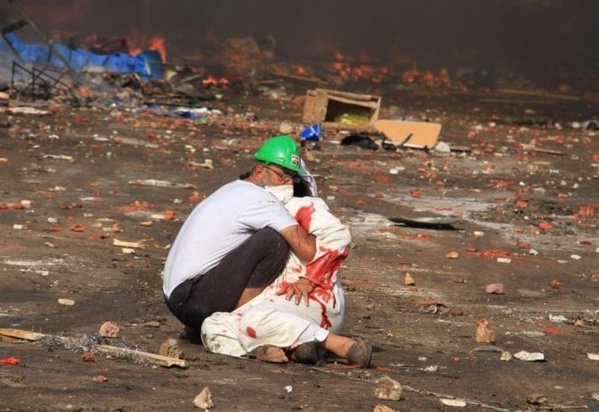 [Photos] Scènes d'horreur lors de la dispersion des manifestants pro-Morsi au Caire