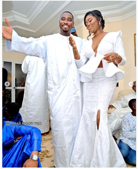 Mariage de Mamie Thioune, fille de Serigne Saliou Gueule Tapée, khalife de feu Cheikh Béthio en images!
